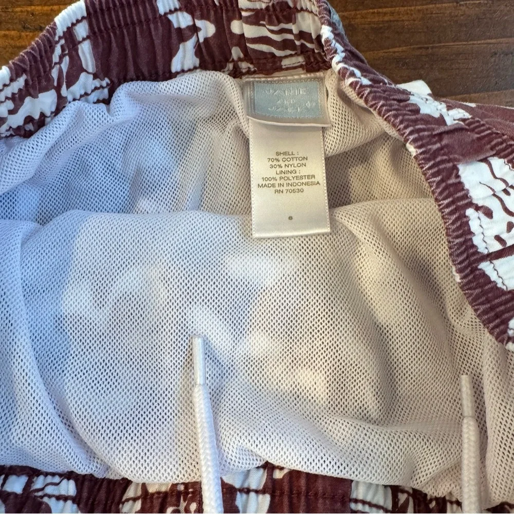 Janie and Jack- 4th of July Swim‎ Trunks and Shirt Set - Red and White